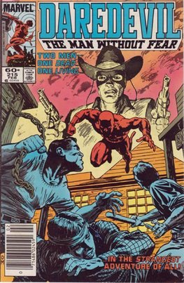 Daredevil #215 (Newsstand Edition)
