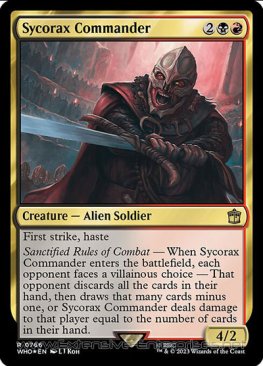 Sycorax Commander (#766)