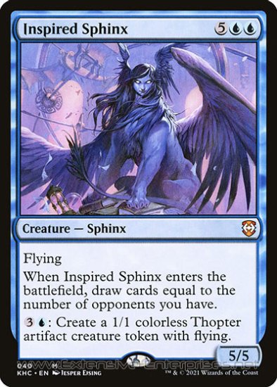 Inspired Sphinx (Commander #040)
