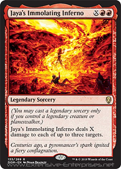 Jaya\'s Immolating Inferno