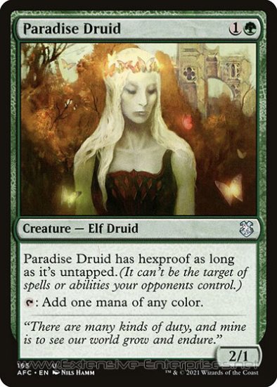 Paradise Druid (Commander #165)
