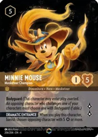 Minnie Mouse: Musketeer Champion (#206)