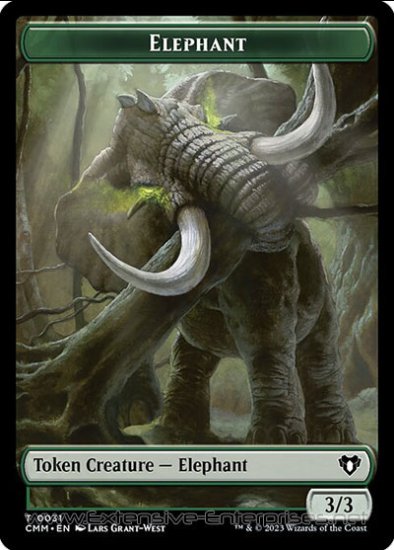 Elephant (Token #031)