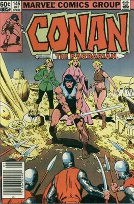 Conan the Barbarian #146 (Newsstand Edition)