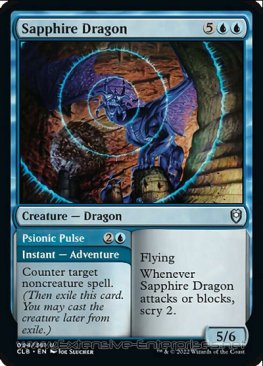Sapphire Dragon / Psionic Pulse (#094)