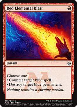 Red Elemental Blast