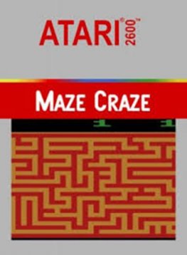Maze Craze, A Game of Cop 'n Robbers (CX-2635, Text Label)