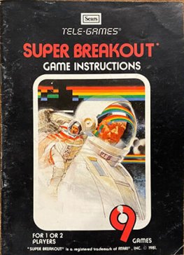 Super Breakout (Tele-Games, Text Label)