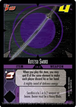 Kotetsu Sword