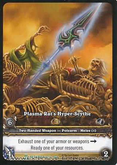 Plasma Rat\'s Hyper-Scythe