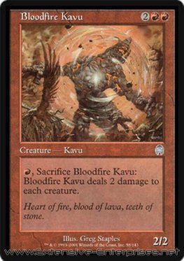 Bloodfire Kavu (#058)