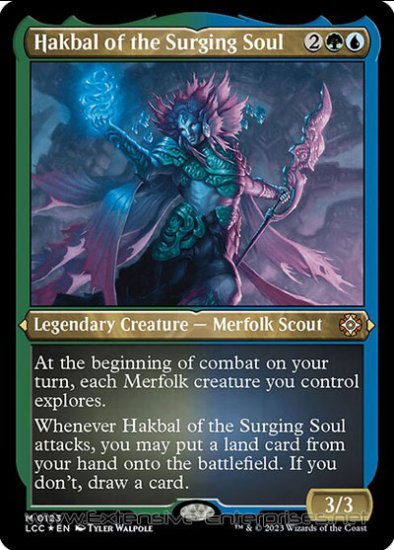 Hakbal of the Surging Soul (Commander #123)