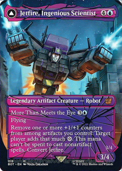Jetfire, Ingenious Scientist / Jetfire, Air (Transformers #018)