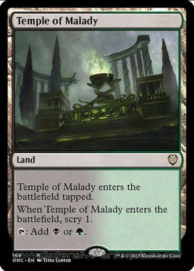 Temple of Malady (Commander #169)
