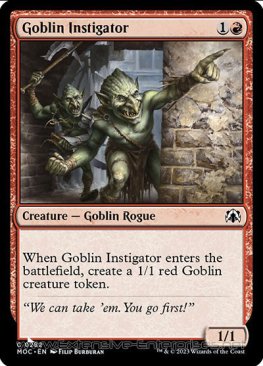 Goblin Instigator (Commander #282)