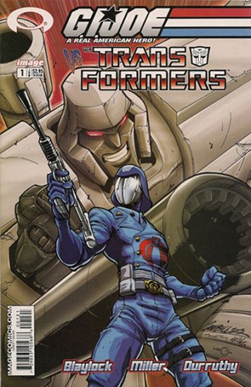 G.I. Joe vs. Transformers #1 (Campbell \"B\" Variant)