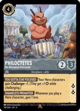 Philoctetes: No-Nonsense Instructor (#190)