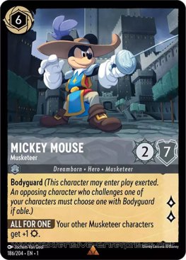Mickey Mouse: Musketeer (#186)