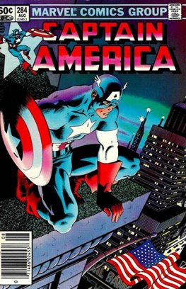 Captain America #284 (Newsstand Edition)