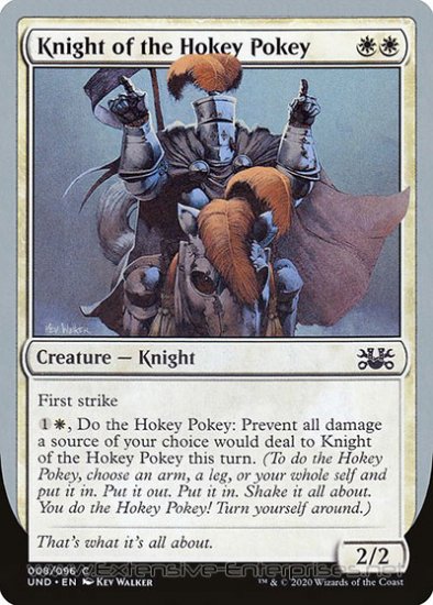 Knight of the Hokey Pokey (#008)