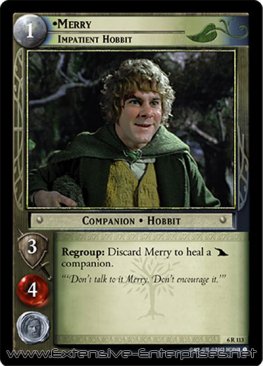 Merry, Impatient Hobbit