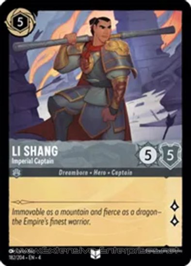 Li Shang: Imperial Captain (#182)