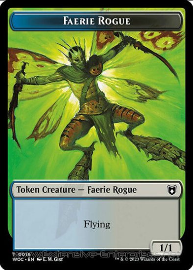 Faerie Rogue (Commander Tokens #016)