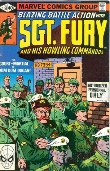 Sgt. Fury and His Howling Commandos #156 - Click Image to Close