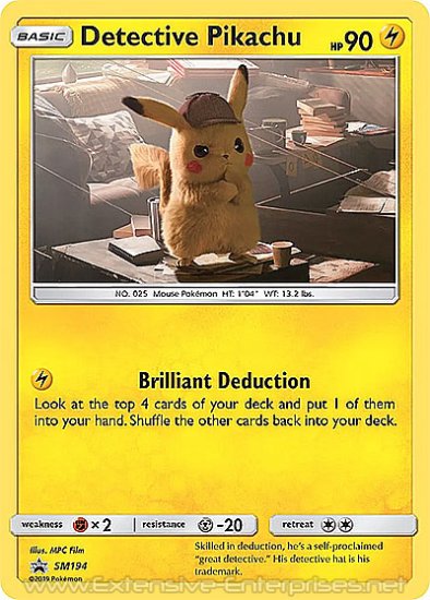 Detective Pikachu (#SM194)