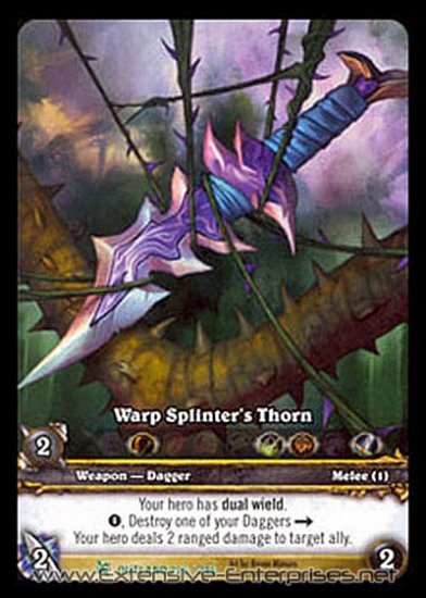 Warp Splinter\'s Thorn