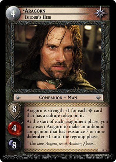 Aragorn, Isildur\'s Heir