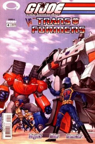 G.I. Joe vs. Transformers #4 (Miller \"A\" Variant)