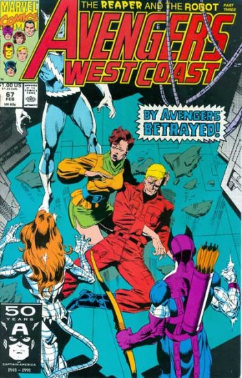 Avengers West Coast #67