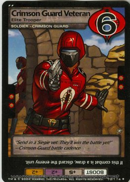 Crimson Guard Veteran, Elite Trooper