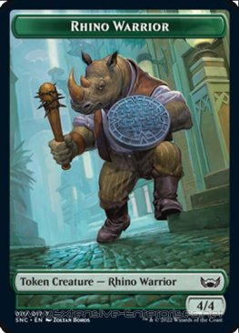Rhino Warrior (Token #011)