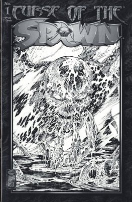 Curse of the Spawn #1 (Black & White Variant)
