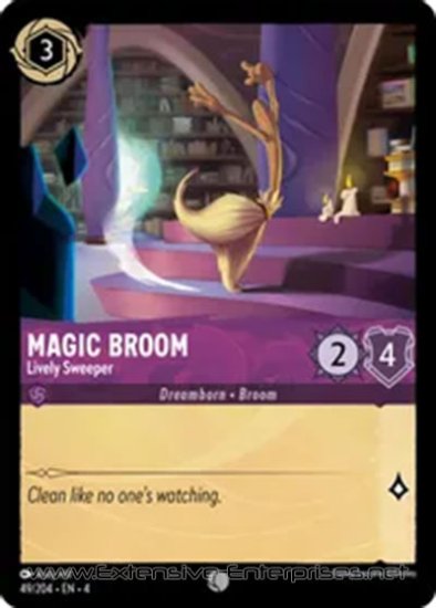 Magic Broom: Lively Sweeper (#049)