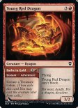 Young Red Dragon / Bathe in Gold (#210)
