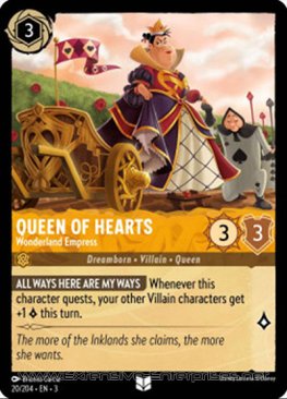 Queen of Hearts: Wonderland Empress (#020)