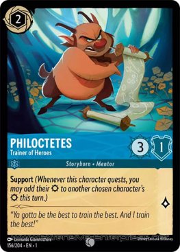 Philoctetes: Trainer of Heroes (#156)