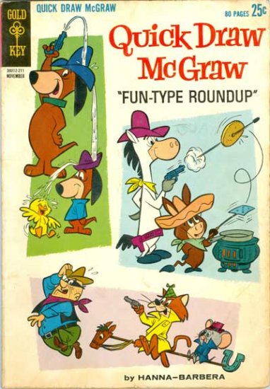 Quick Draw McGraw Fun-Type Roundup #12