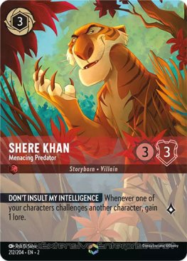 Shere Khan: Menacing Predator (#212)