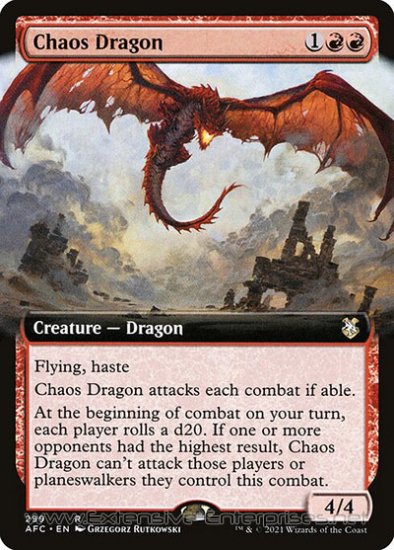 Chaos Dragon (Commander #299)
