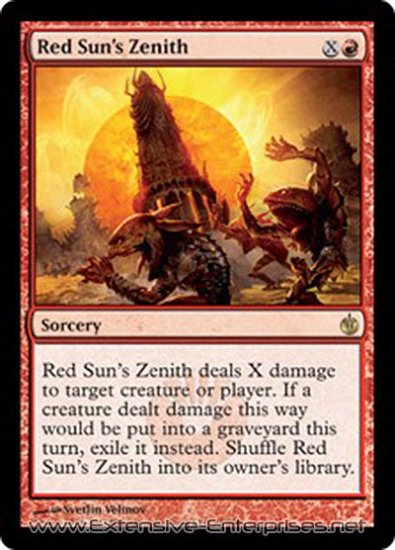 Red Sun\'s Zenith