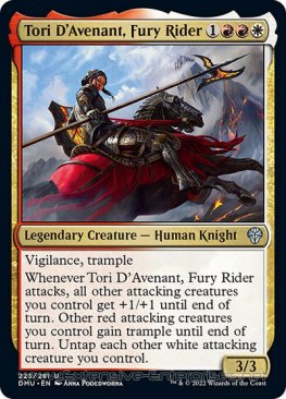 Tori D'Avenant, Fury Rider (#223)