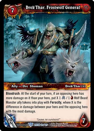 Drek\'Thar, Frostwolf General