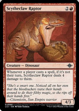 Scytheclaw Raptor (#165)