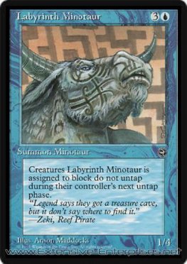 Labyrinth Minotaur (- Zeki, Reef Pirate)