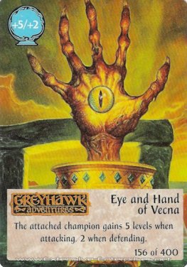 Eye and Hand of Vecna