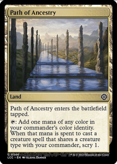 Path of Ancestry (Commander #346)